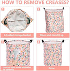MAIZMZ Girls Storage Basket, Room Decor Laundry Hamper, Waterproof Clothes - Image 7