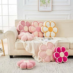Kcvvcr Flower Pillow, Soft Flower Decorative Throw Pillow, Cute Daisy Flower - Image 3