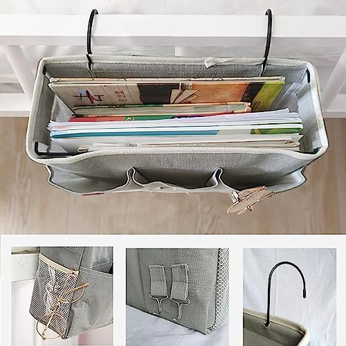 Bedside Caddy, Bedside Hanging Storage Organizer forBunk and Hospital Beds - Image 5