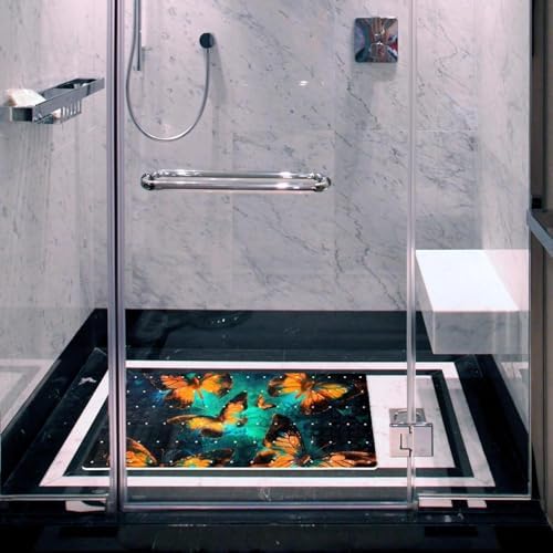 Non Slip Bathtub and Shower Mat 26.8x15.1 inch, Bath Mat - Image 5