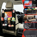Car Backseat Organizer with Tablet Holder, Kick Mat Seat Protector - Image 5