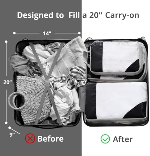 9 Set Compression Packing Cubes - Image 6