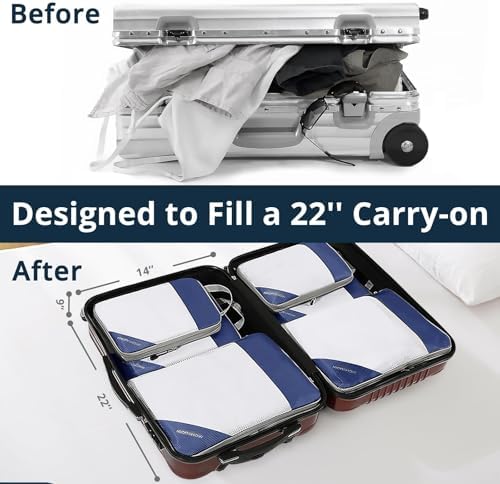 NICOSHOW 6 Set Compression Packing Cubes - Image 6