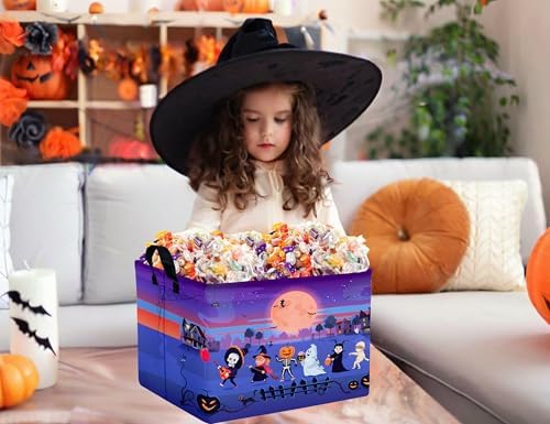 Large Halloween Themed Candy Gift Boo Basket - Image 7