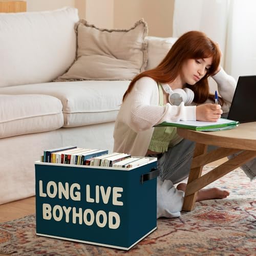 Long Live Boyhood Boys Storage Bins Box - Image 3