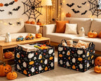Rectangular Halloween Basket for Boys and Girls Kids Trick or Treat Pumpkin - Image 4