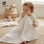 GLLQUEN BABY Receiving Blankets Muslin Swaddle Blanket - Image 3