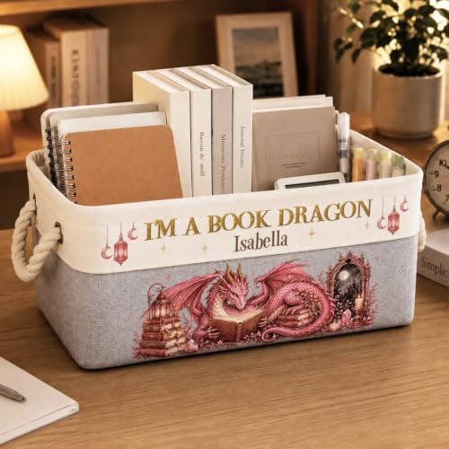 Custom Book Storage Basket - Image 5