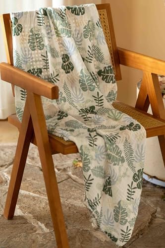 Muslin Swaddle Blankets for Newborn, Cotton Receiving Blanket - Image 3