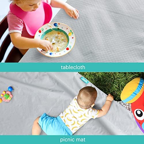 Splat Mat 2 Pack for Under High Chair Waterproof Splash Mat 42''×46'' - Image 4