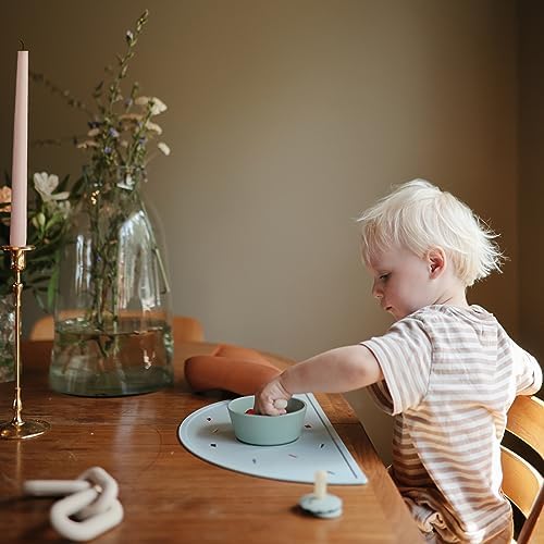 mushie Silicone Placemat for Kids | BPA-Free Non-Slip Design - Image 3