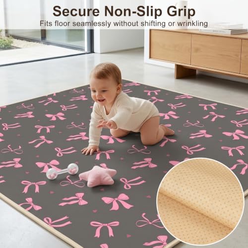 Basumee Splat Mat for Under High Chair, Waterproof & Mess-Proof Floor Mat - Image 4