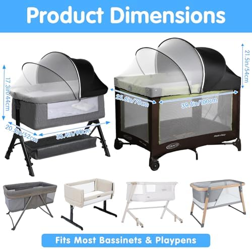 Bassinet Mosquito Net Cover - Image 6