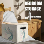 Ocean Mermaid Storage Bins Basket, Toybox - Image 4