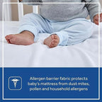 Sealy Baby Allergy Protection Plus Fitted Waterproof Infant Crib Mattress - Image 3
