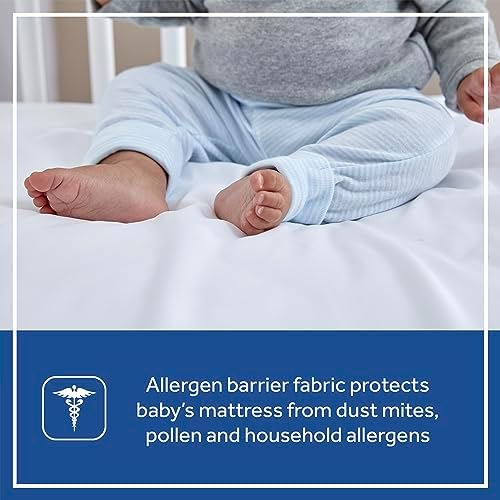 Sealy Baby Allergy Protection Plus Fitted Waterproof Infant Crib Mattress - Image 3