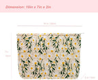 Makeup Bags for Purse Zipper Cosmetic Pouch Large Travel Canvas Make Up - Image 5