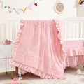 3-Piece Tufted Ruffle Crib Bedding Set by NacoMoco