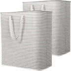 Lifewit 100L Large Laundry Baskets, 2 Pack, Reinforced Handles by Lifewit