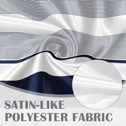 Emvency Valances for Windows, 2 Pack, 52x18 Inch, Coastal Nautical - Image 4