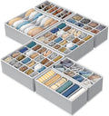 Simple Houseware Closet Underwear Organizer Drawer Divider Assorted 7 pcs by SimpleHouseware