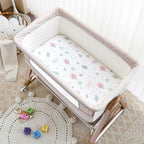 4 Pack Bedside Bassinet Sheets - Image 2