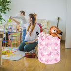 Large Laundry Basket Canvas Storage Bins Baby Nursery Hamper - Image 6