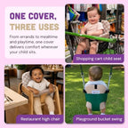 Shopping Cart Seat Cover for Baby - Image 2