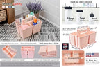Shower Caddy Organizer with Handle, 3 Compartments, Portable Storage Bin - Image 6