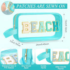 Kacctyen Clear Beach Pouch Bag Waterproof Swim Spf Makeup Sunscreen Bag - Image 2
