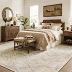 8x10 Washable Area Rugs for Living Room, Dining Room- Morocco Camel - Image 7