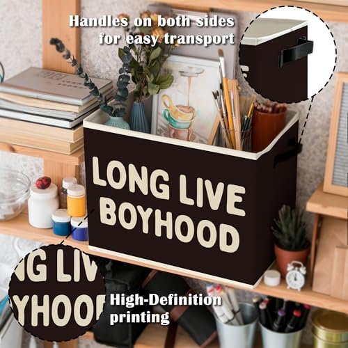 Long Live Boyhood Boys Storage Bins Box - Image 5
