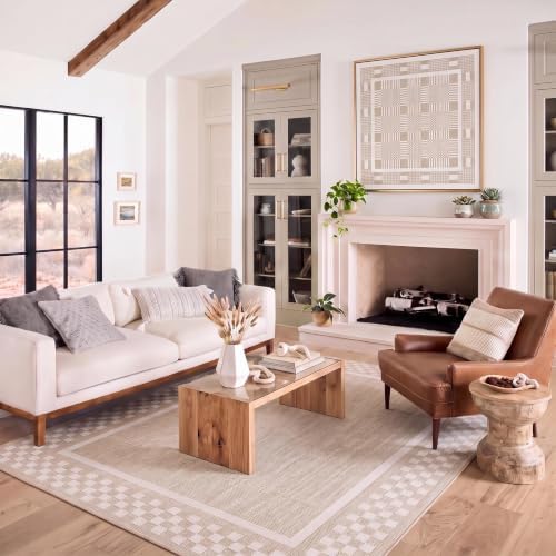 GarveeHome Washable Area Rugs 10x13 Non Slip Soft Large Living Room Rug - Image 2