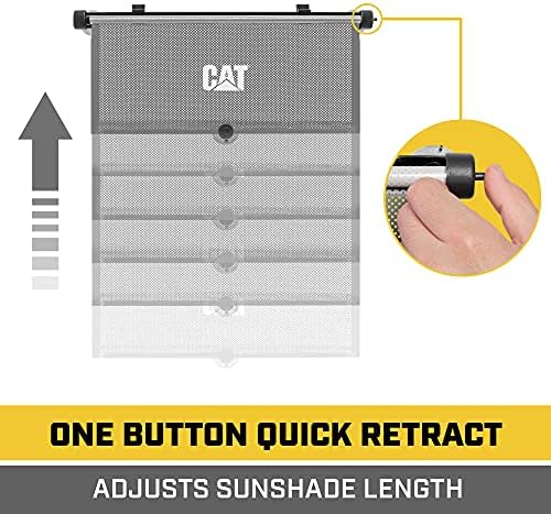CAT Retractable Pull-Down Back Seat Side Window Shades - Image 5