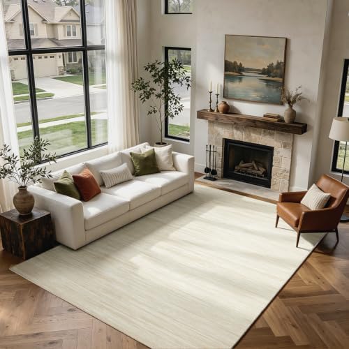 Washable Rugs 8x10 Area Rugs for Living Room, Dining Room- Large Ultra Soft by BGASZMakeYourHomeMoreCozy