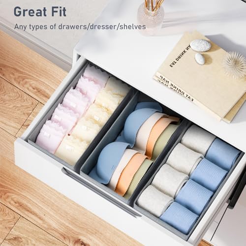 DIMJ Drawer Organizer Clothes - Image 4