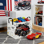 Rectangular Monster Truck Basket, Racing Car Storage Baskets, Cute Basket - Image 5