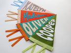 Rosanbella Personalized Name Pennant, Custom Felt Wall Decor - Image 7