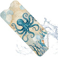 Bath Mat for Tub, Nautical Octopus Bathtub Mats, Machine Washable, Non Slip by HiWelcometoMCIAONE