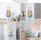 68 Inch Stuffed Animal Storage Hammock Corner Plushie Net - Image 3