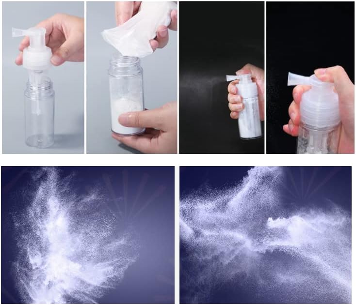 110ml Powder Spray Bottle Portable Detachable Travel Spray Bottle Plastic - Image 5