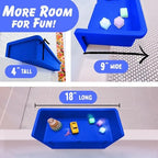 Tub Topper Mini Bathtub Splash Guard & Bath Shelf - Image 4