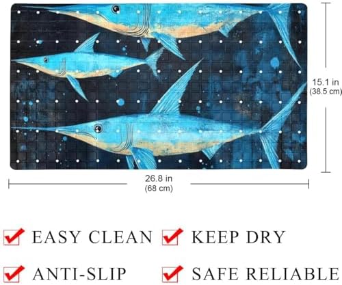 Shower Mat Non-Slip Bathtub Mats - Image 4