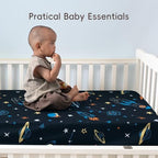 david's kids 4 Pack Fitted Crib Sheets, Ultra Soft Breathable Comfortable Baby - Image 2