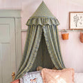 SmoothNovelty Gingham Plaid Bed Canopy by SmoothNovelty