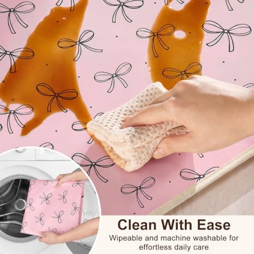 Basumee Splat Mat for Under High Chair, Waterproof & Mess-Proof Floor Mat - Image 3