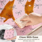 Basumee Splat Mat for Under High Chair, Waterproof & Mess-Proof Floor Mat - Image 3