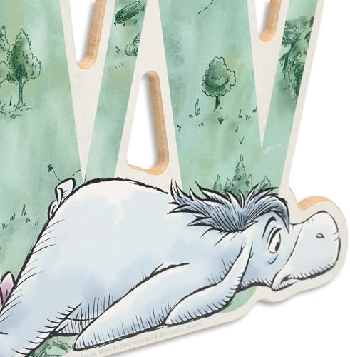 Disney Winnie the Pooh Letter W Wood Wall Decor - Image 4