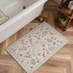BESBLEE 2X3 Washable Area Rug for Entrance, Animal Doormat Non Slip - Image 3