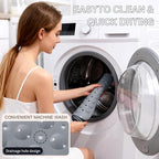 Anti-Slip Bathtub Shower Mat 28×15 Inch Opaque Gray - Image 7
